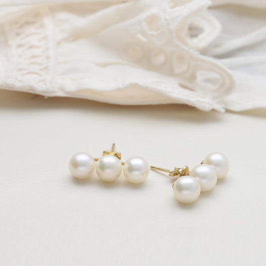 Triple Pearl Piercing