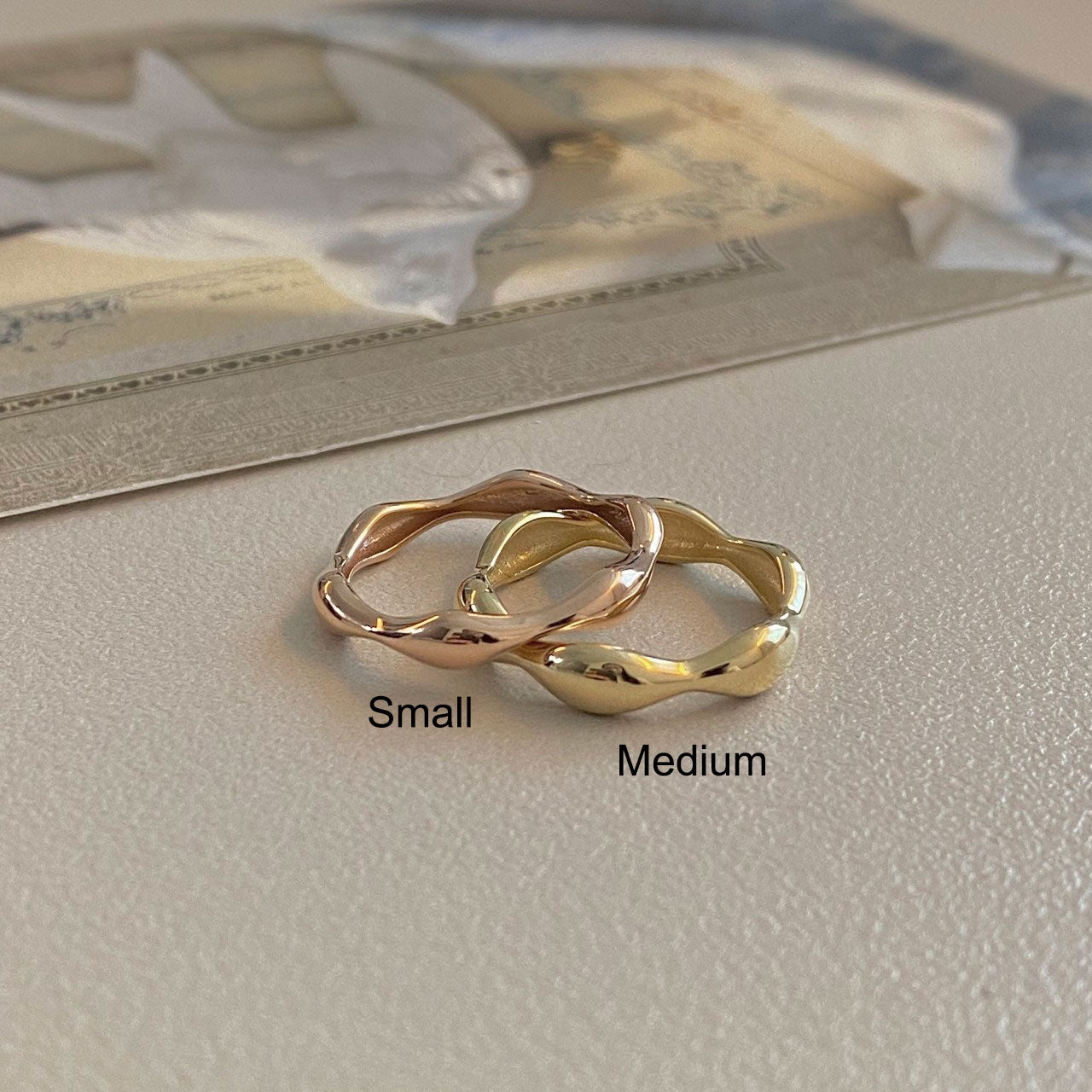 Curved Dome Ring