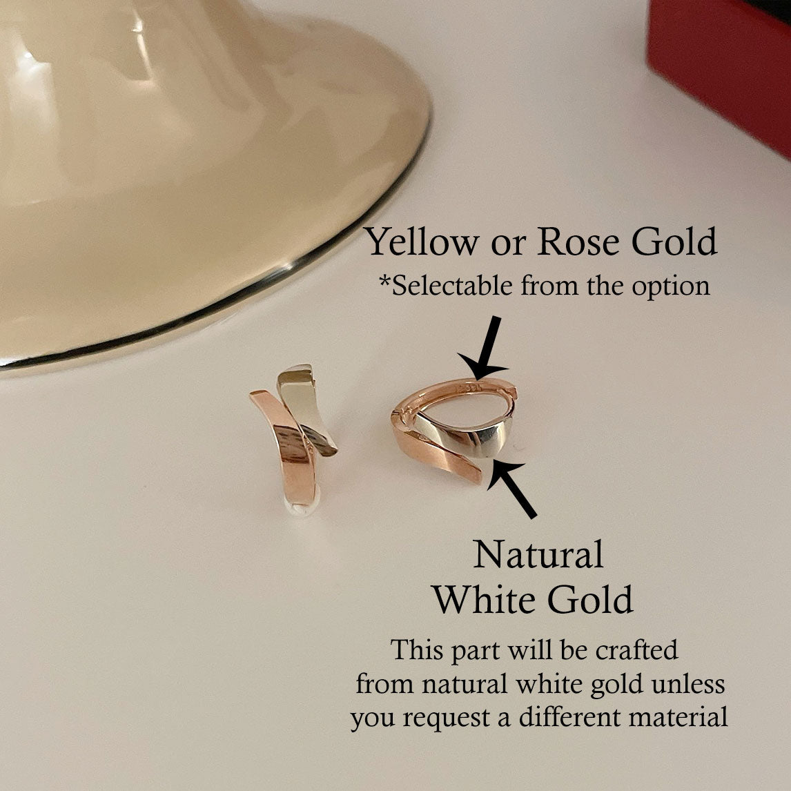Two Tone Earrings
