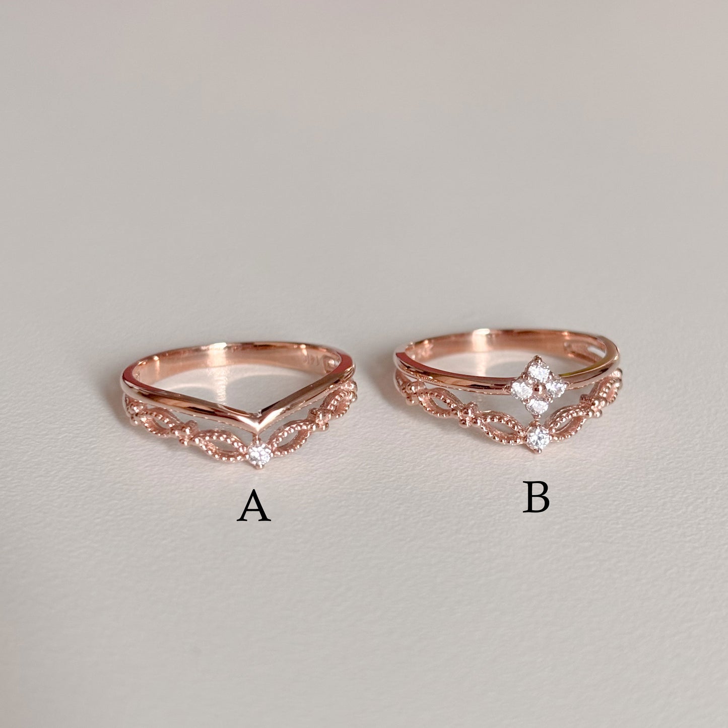 Floral Band Ring