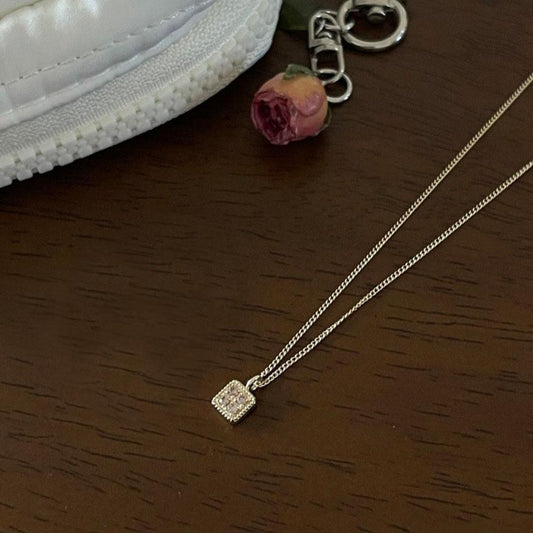 Square Charm Necklace