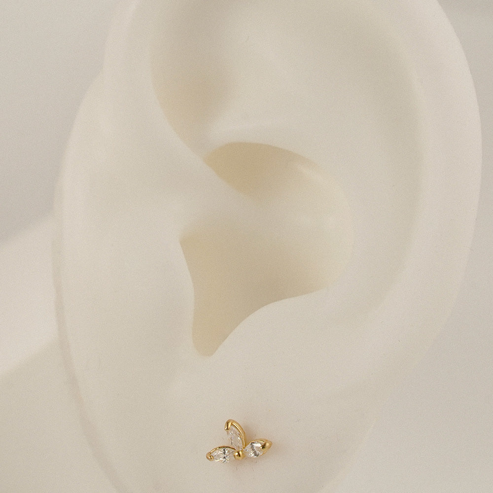 Marquise Stud Earrings