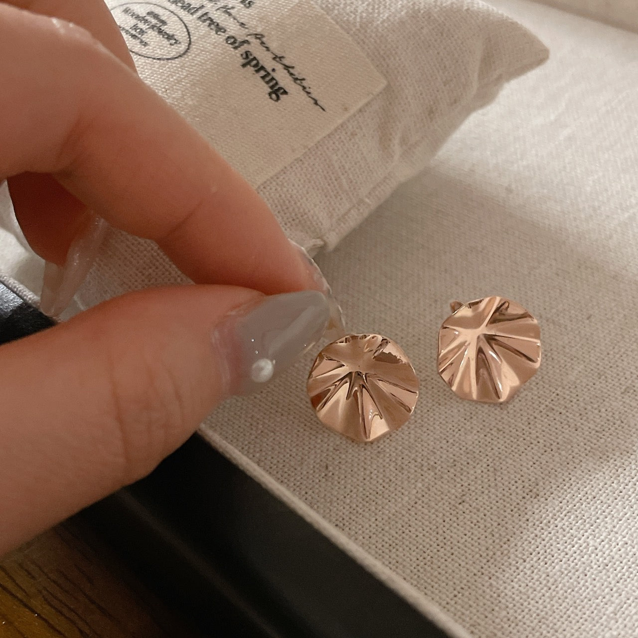Sculpted Stud Earrings