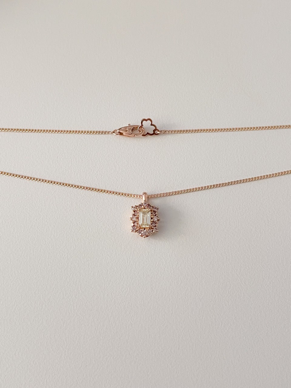 Yellow Light Necklace