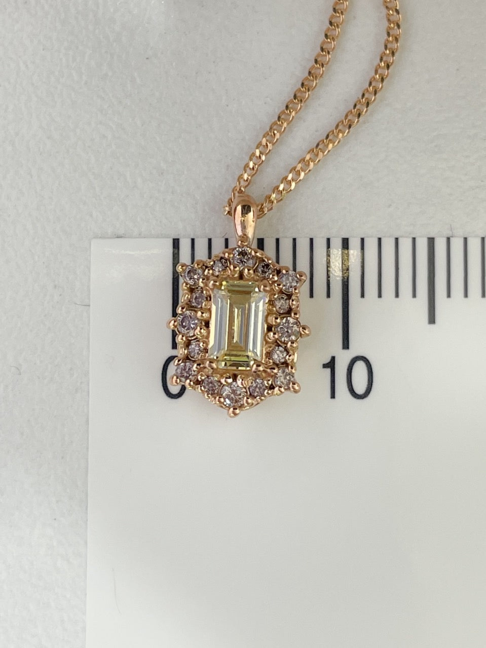 Yellow Light Necklace