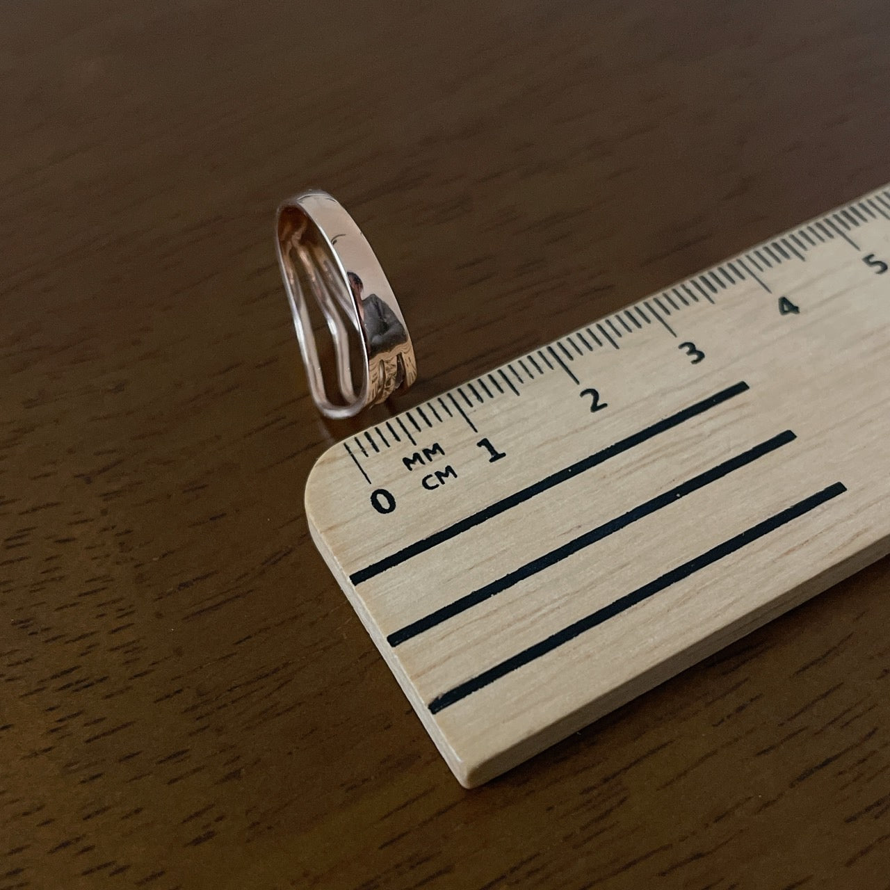Triple Line Ring
