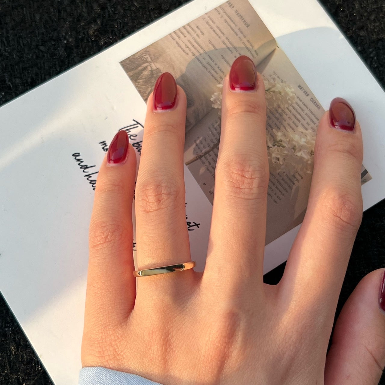 Rectangle Signet ring