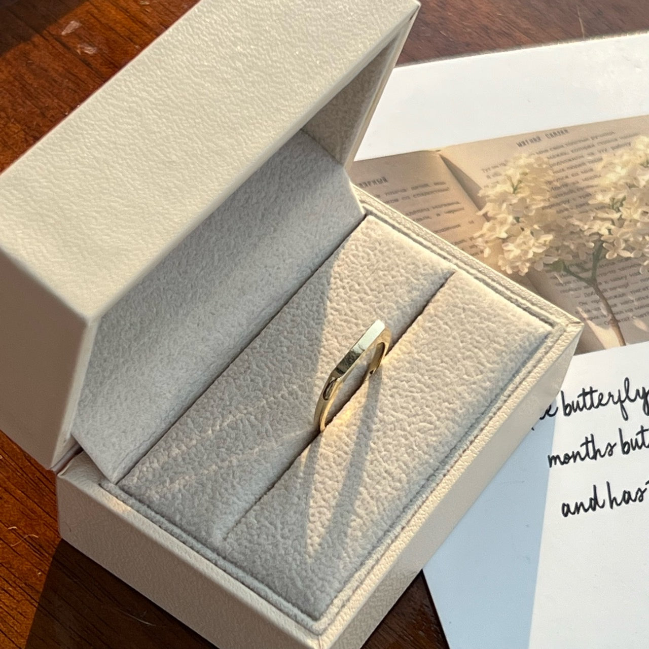 Rectangle Signet ring
