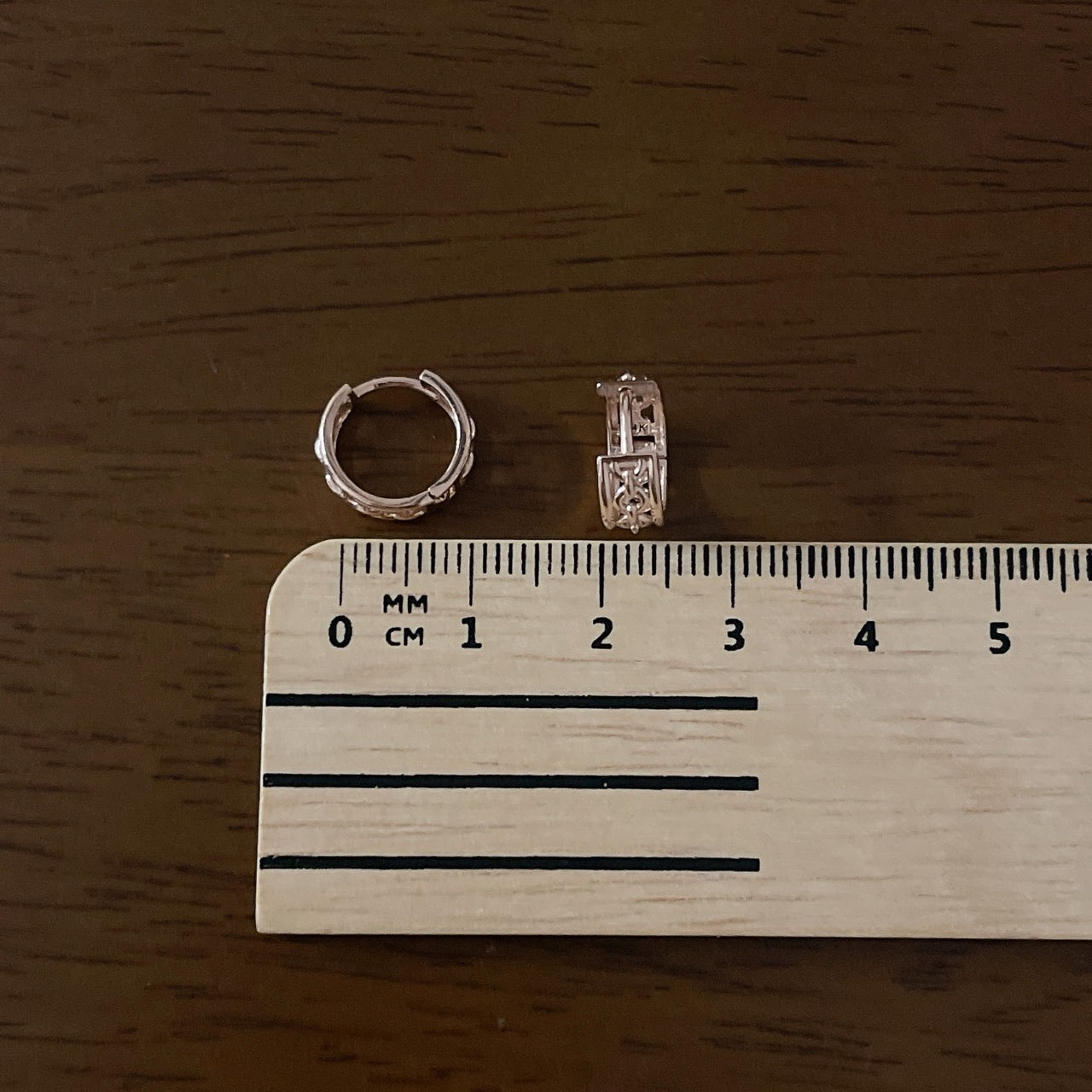 round Hoop Earrings