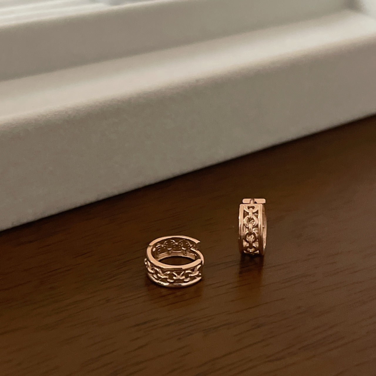 round Hoop Earrings