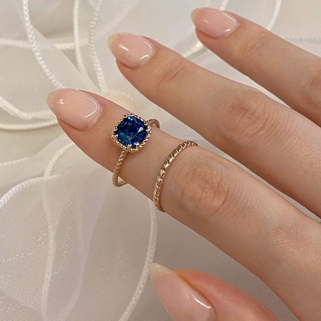 Blue Topaz Ring