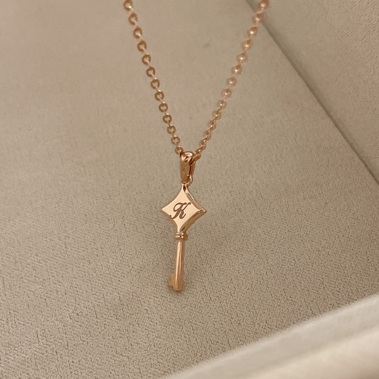 Personalized Key Necklace