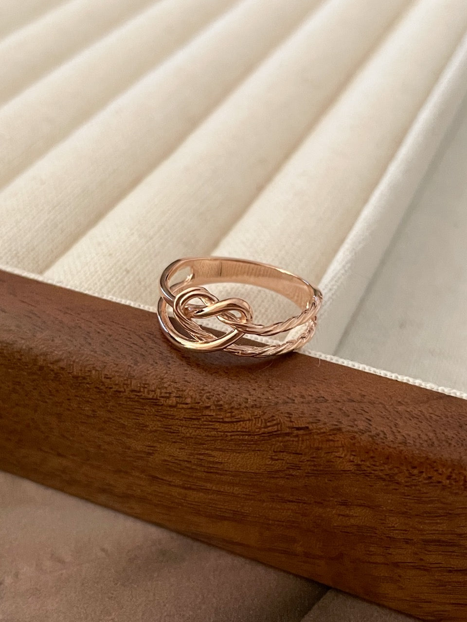 Heart Pretzel Ring