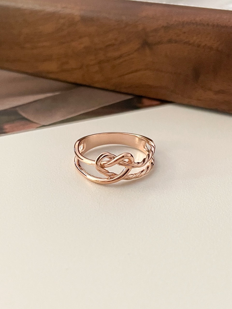 Heart Pretzel Ring