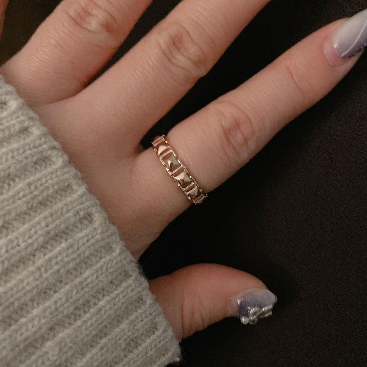 Square Chain Ring