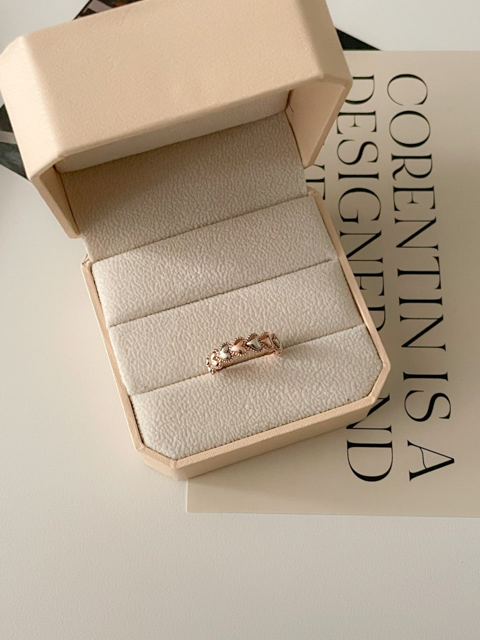 Heart Link Ring