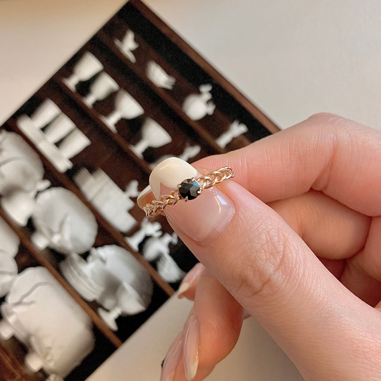 Black Diamond Ring