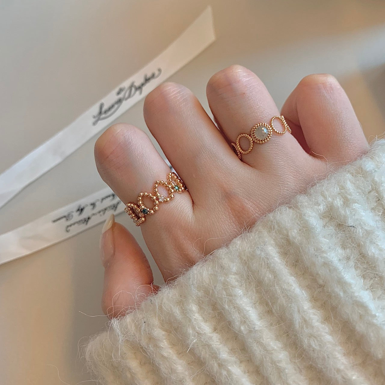 Teardrop Chain Ring