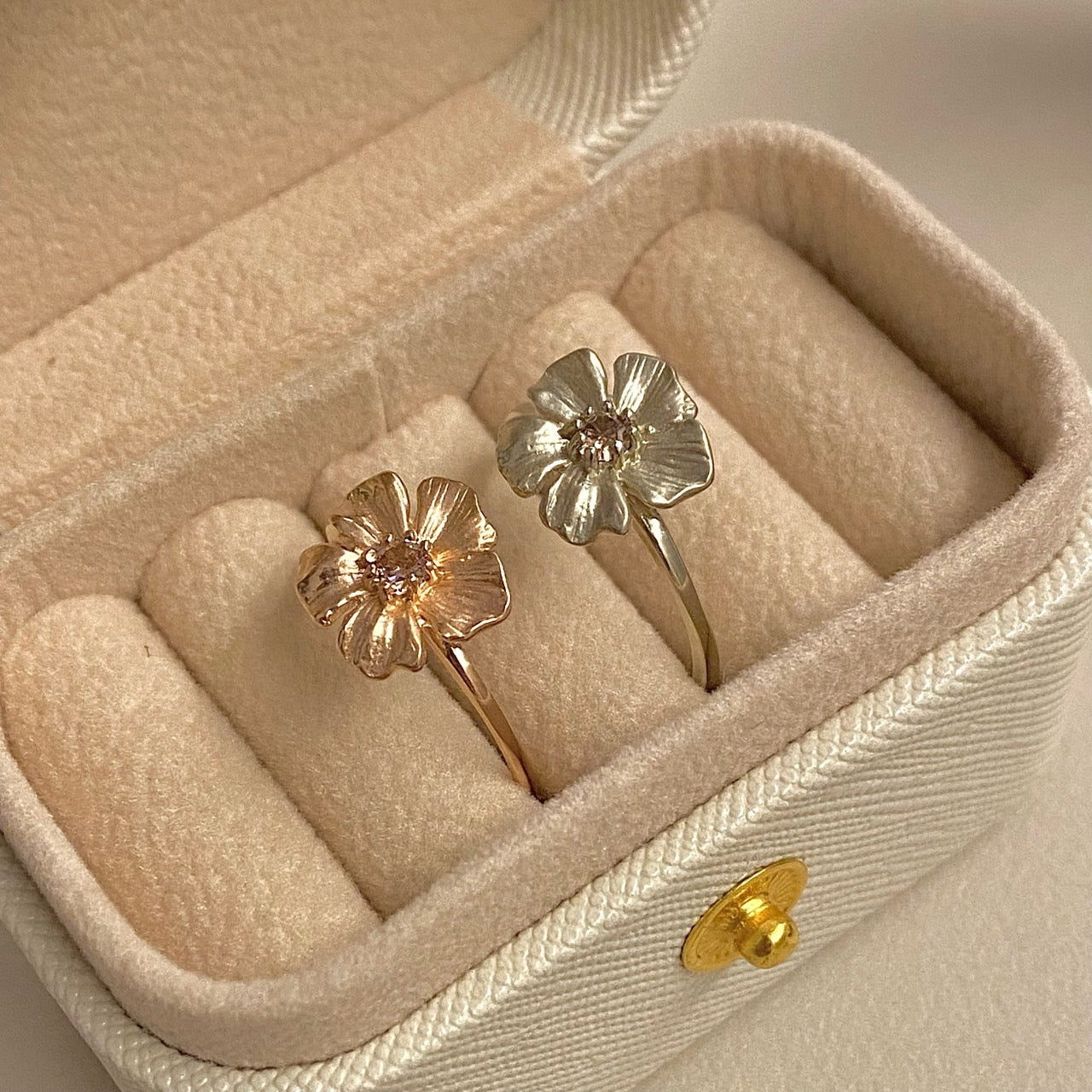Poppy Flower Ring