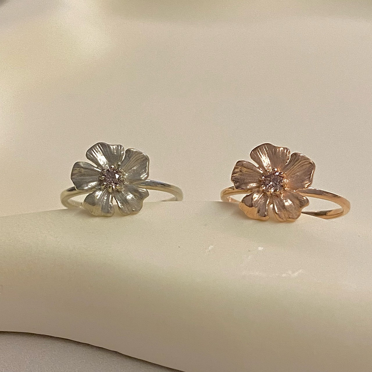 Poppy Flower Ring