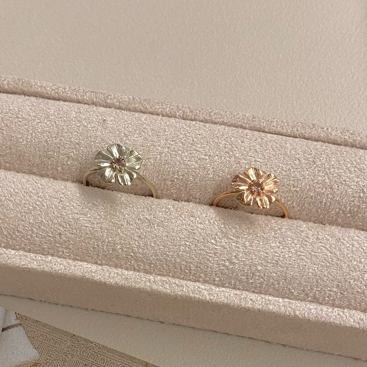Poppy Flower Ring