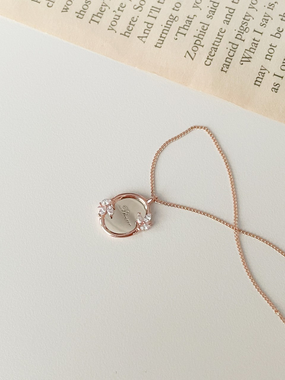 Custom Name Mirror Necklace