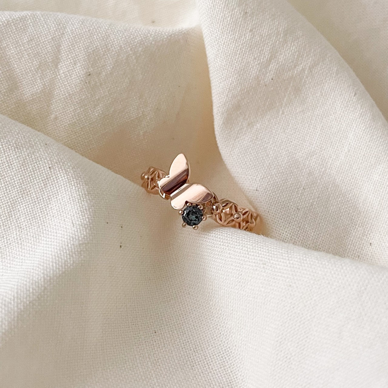 Butterfly Marine Ring