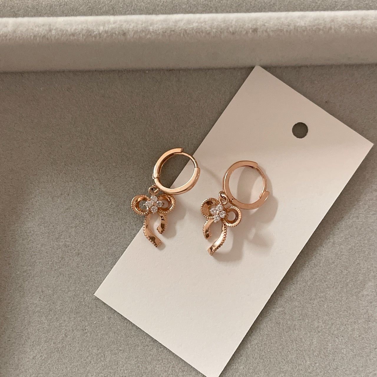 Bow Dangle Earrings