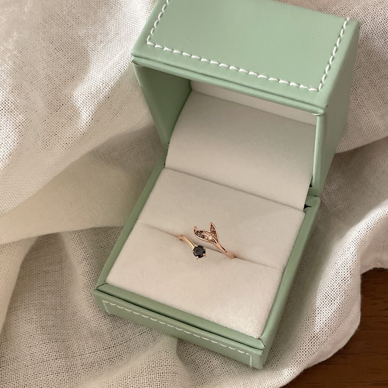 Dolphin Tail Ring