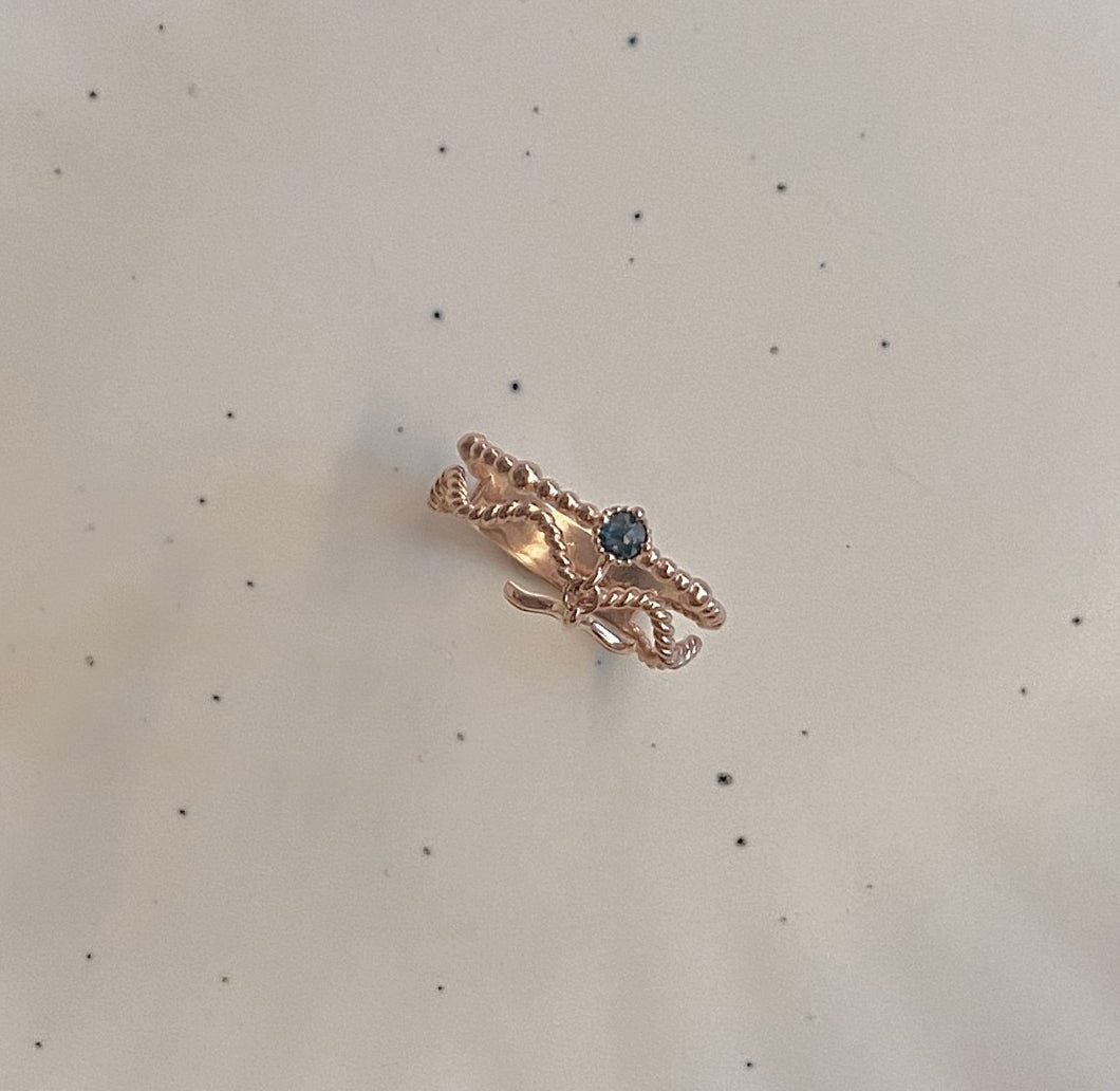Dolphin Tail Ring
