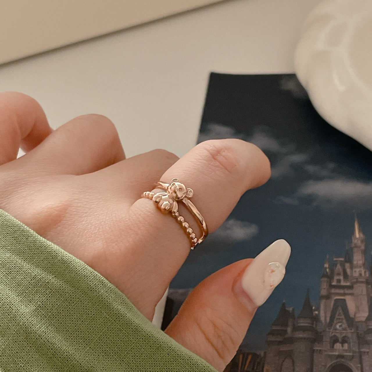 Bear Double Ring
