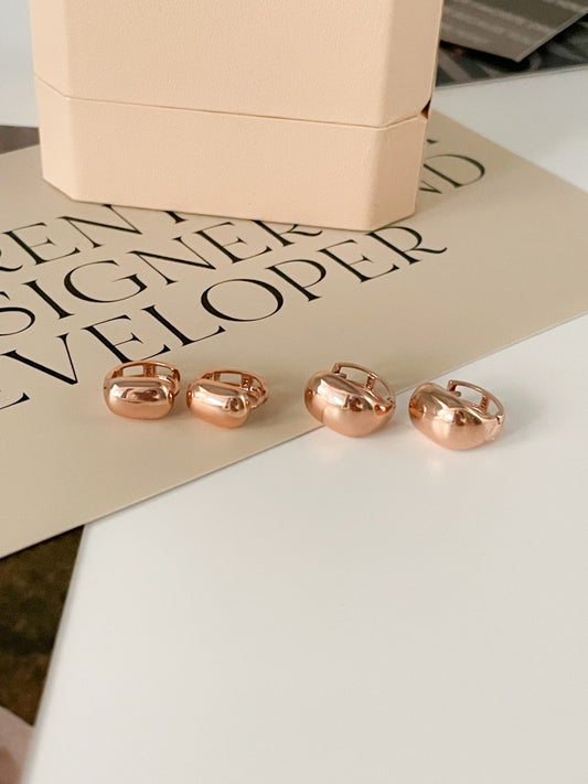 Bold Huggie Earrings