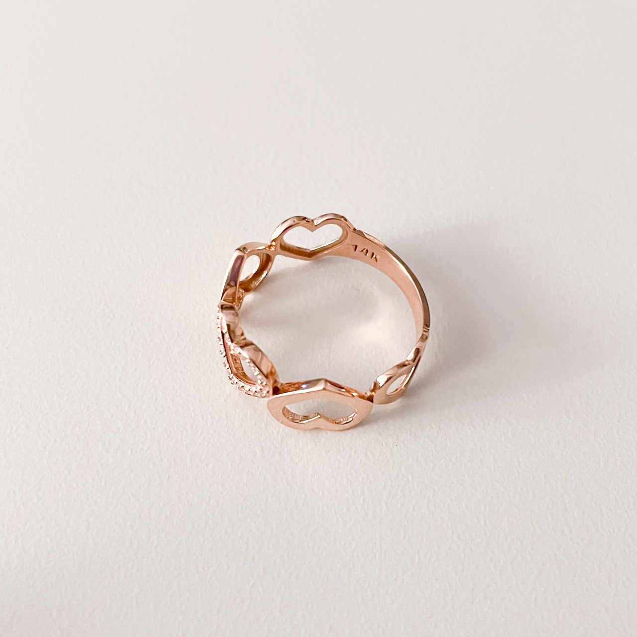 Heart Link Ring