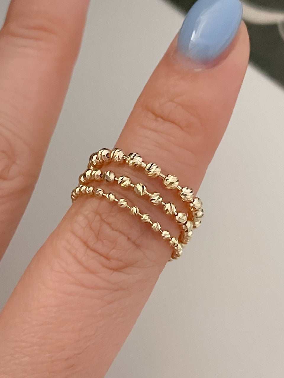 Bead Chain Ring