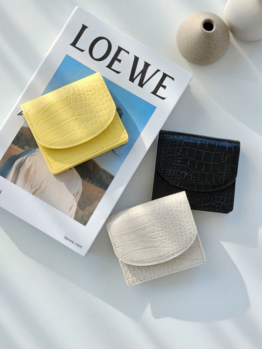 Crocodile Print Wallet