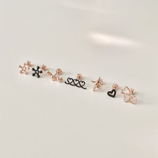 Star & Love Piercing