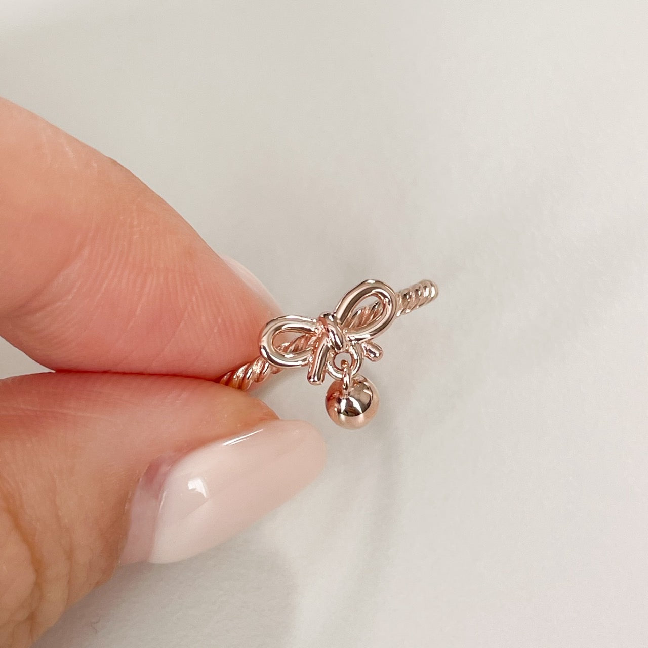 Bow Charm Ring