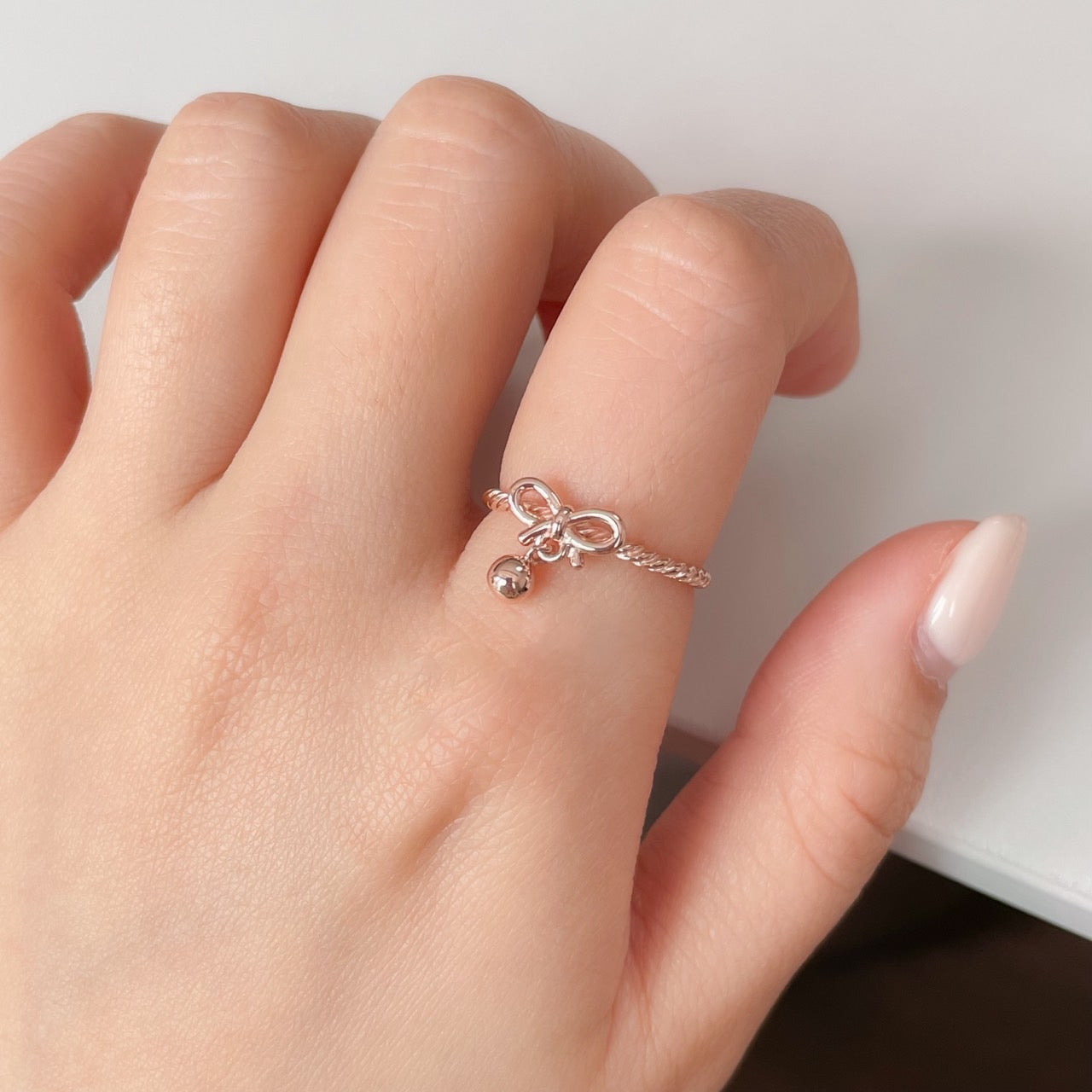 Bow Charm Ring