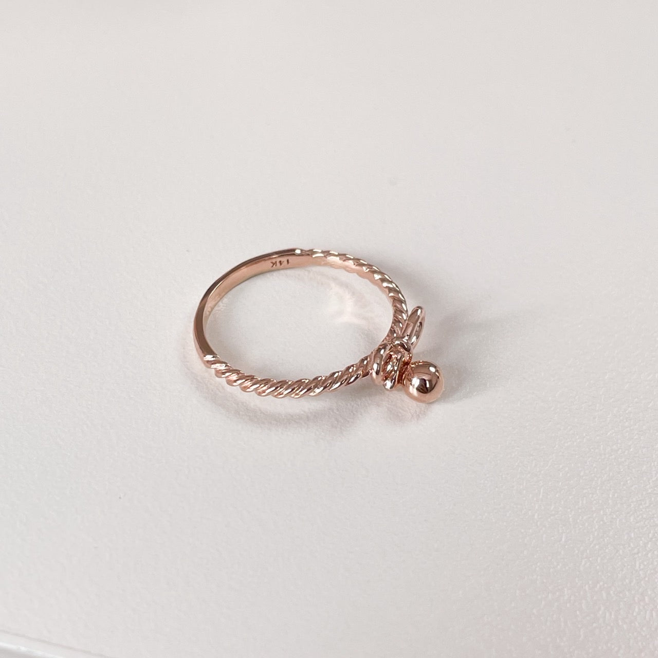 Bow Charm Ring
