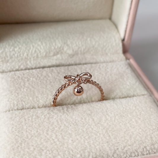 Bow Charm Ring