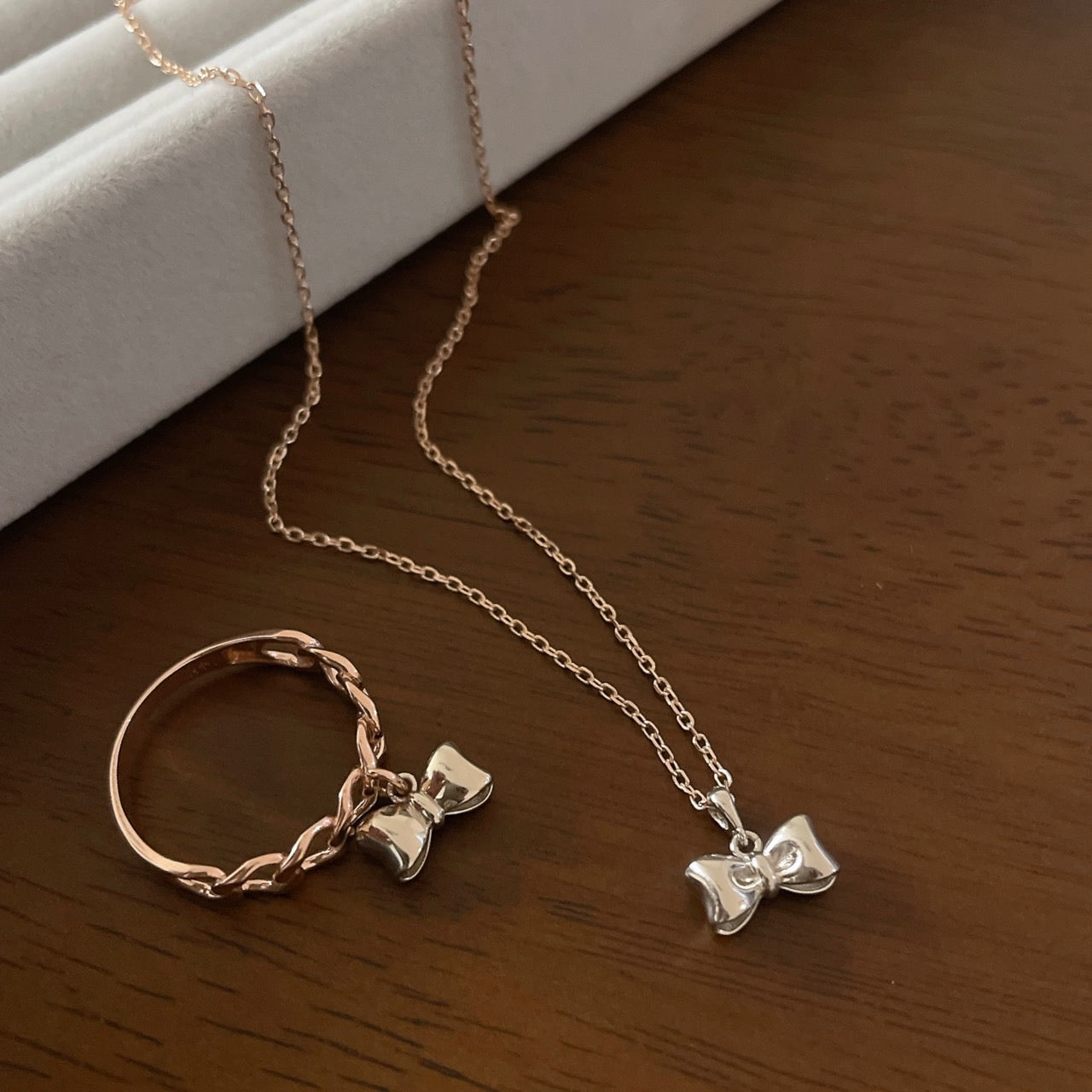 Bow Charm Ring