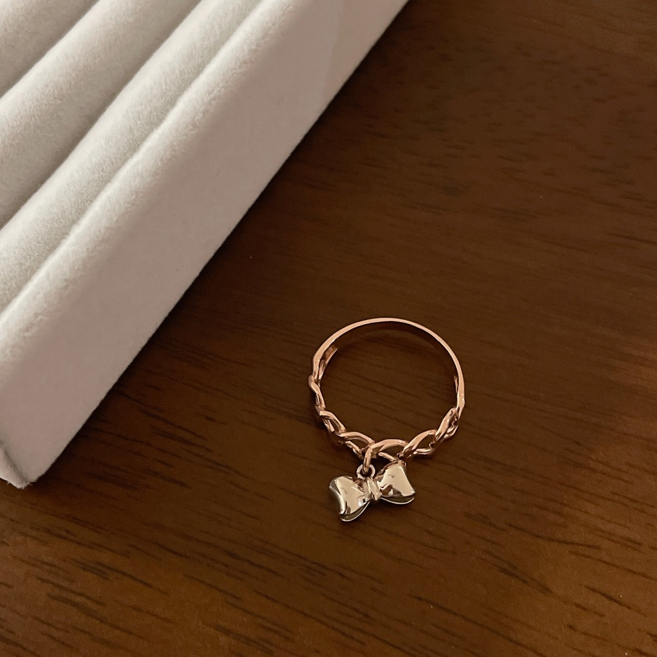 Bow Charm Ring