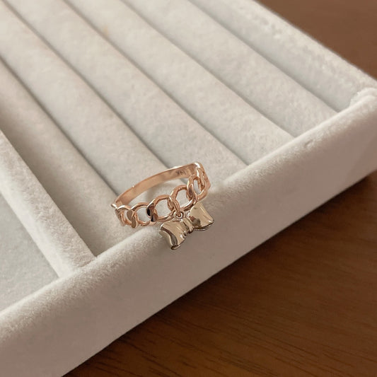 Bow Charm Ring