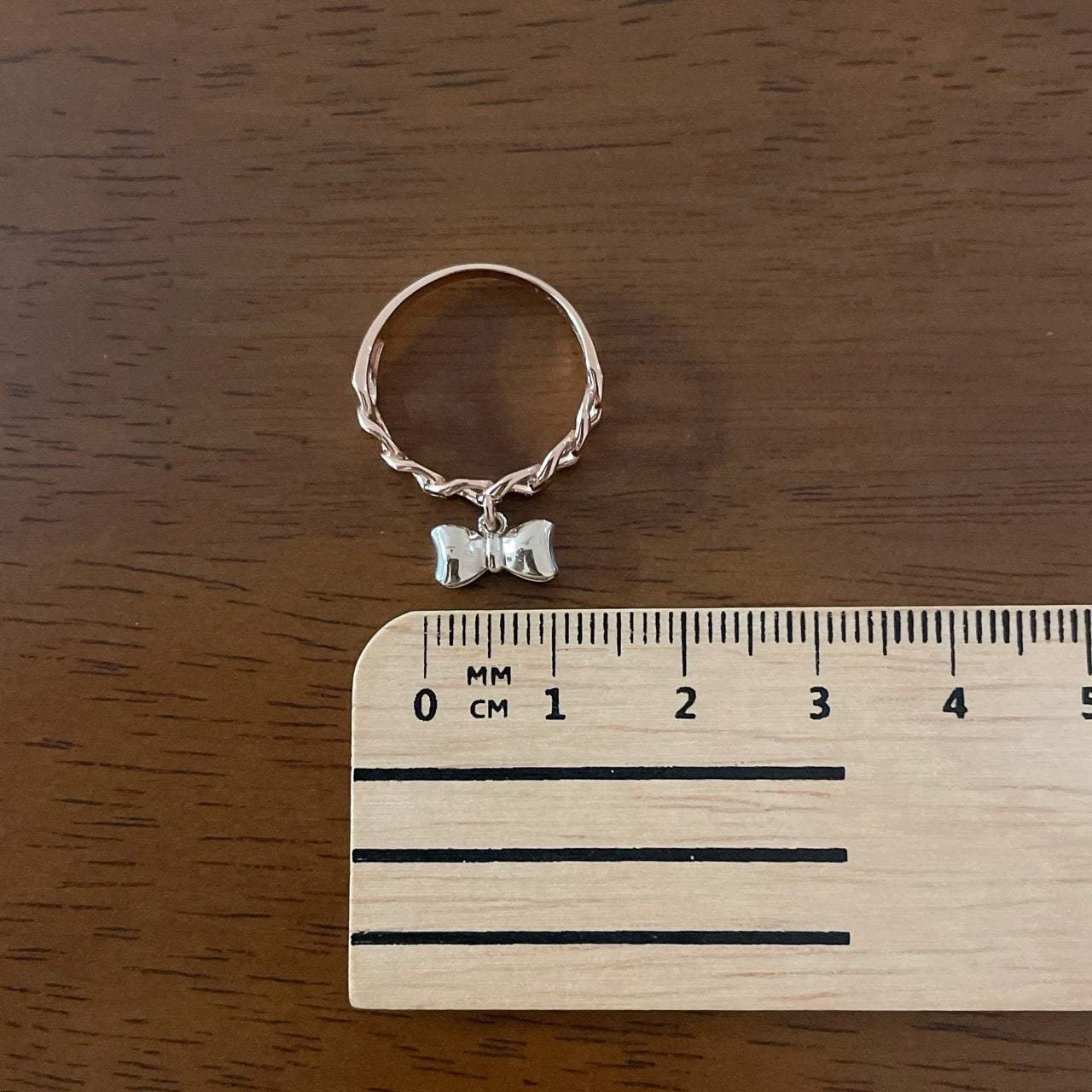 Bow Charm Ring