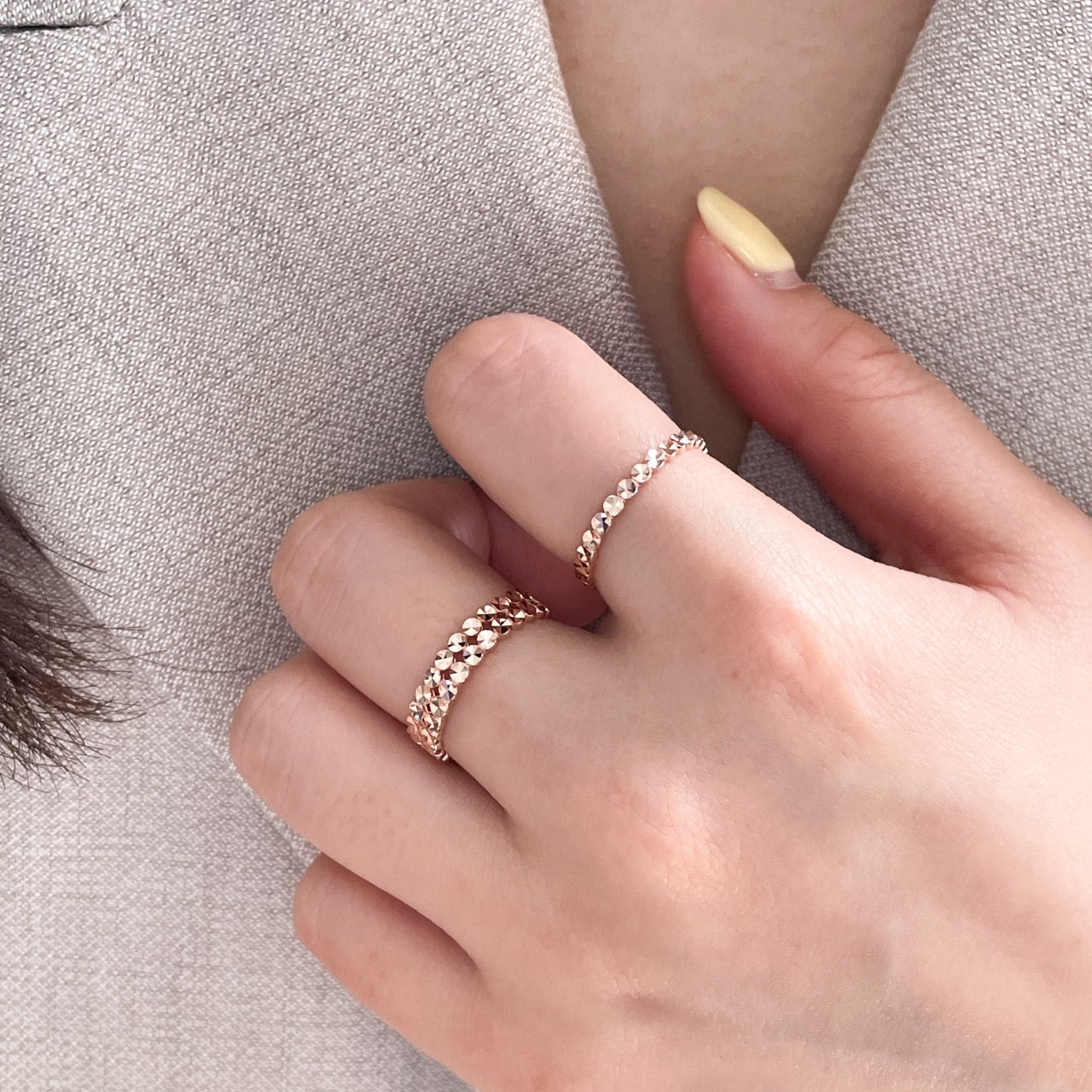 Double Row Ring