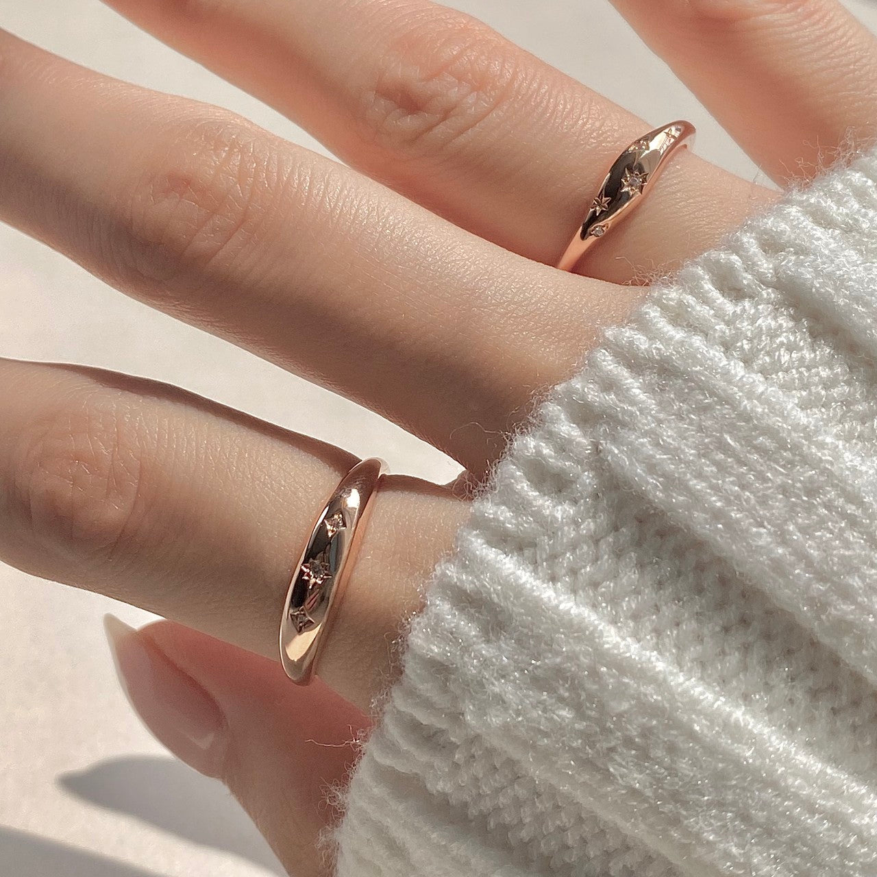 Starry Night Dome Ring