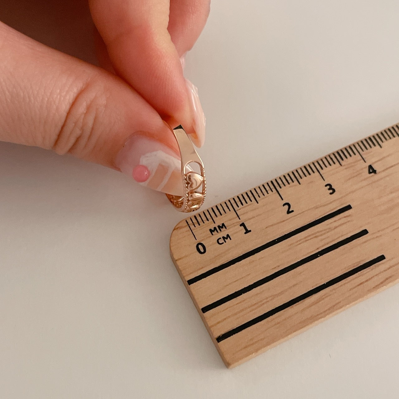 Heart Link Ring