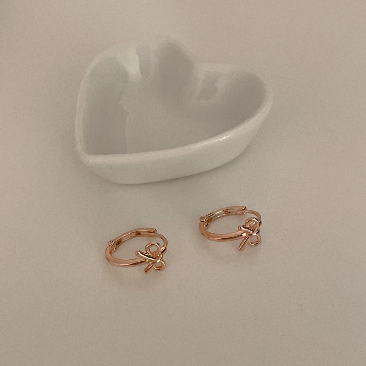 Bow Huggie Earrings