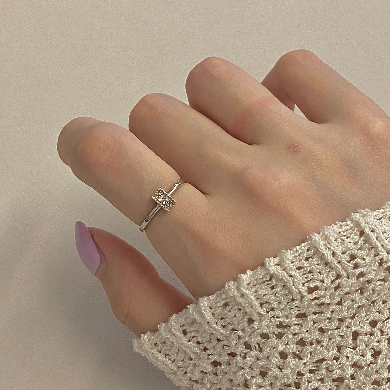 Cognac Diamond Ring