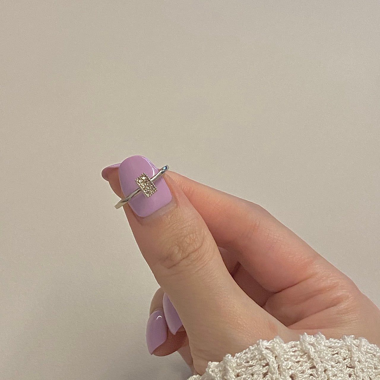 Cognac Diamond Ring